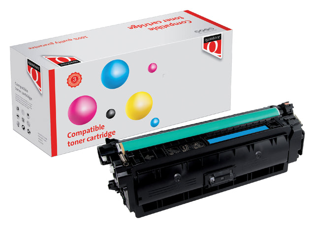 Quantore - Tonercartridge hp cf361a 508a blauw