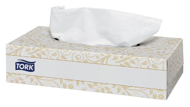 Tork - Face Tissues, 2 couches, 100 tissus par boîte