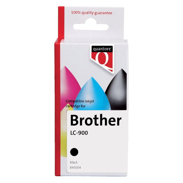 Quantore - Inkcartridge Brother LC -900 Black | 1 pièce | 35 pièces