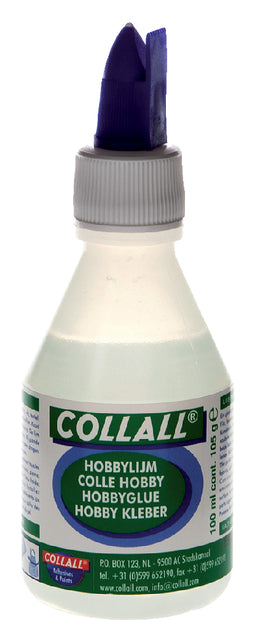 Collall - Bouteille de colle de passe-temps 100 ml | 24 pièces