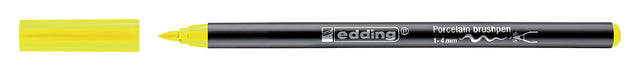 Edding - Brushpen edding 4200 porselein geel