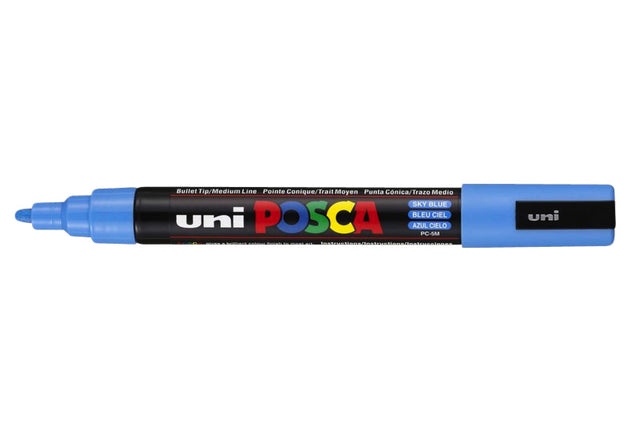 Posca - Verfstift posca pc5m m hemelsblauw