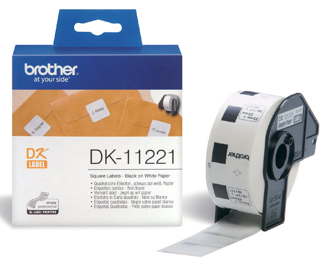 Bruder - Label DK -11221 23x23mm 1000 Stück