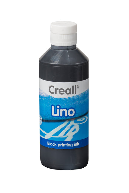 Creall - Paint Linoleum 09 Black | 6 pièces