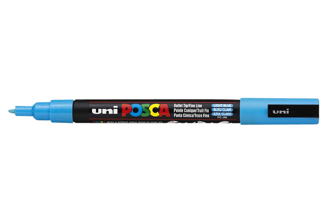 Posca - Verfstift posca pc3m f lichtblauw | 6 stuks