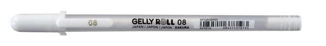 Sakura - Gelschrijver gelly roll 08 medium 0.4mm wit