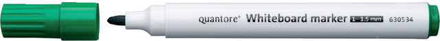 Quantore - Whiteboard Stift autour de 1-1,5 mm vert