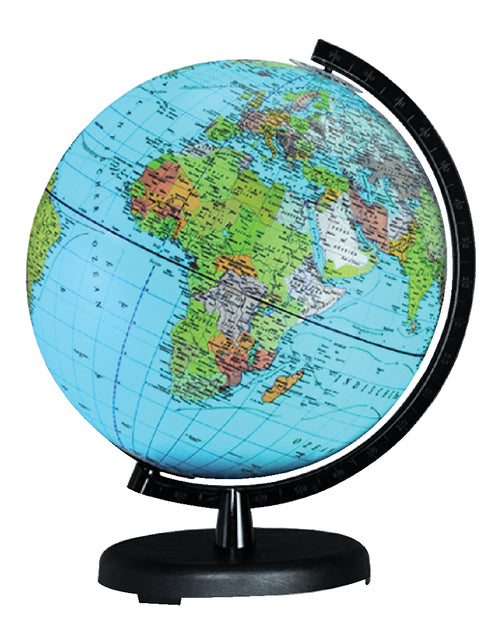 Columbus - Globe columbus terra 26cm 552610/h kunststof voet