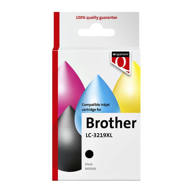 Quantore - Inktcartridge brother lc-3219xl zwart