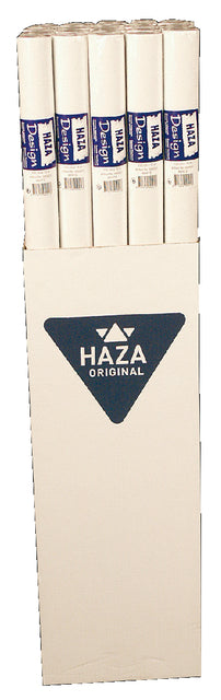 Haza - Pattern Tag Paper Roll 10mx100cm Blanco | 5 pièces