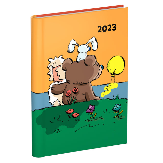 Lannoo - Agenda 2023 120x160 wire-o 7d/2p ritstier beer