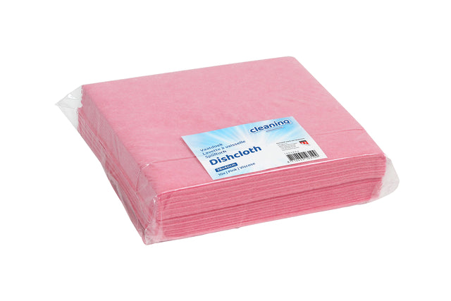 Cleaninq - Handtuch Viskose 38x40 cm Pink 10 Stück