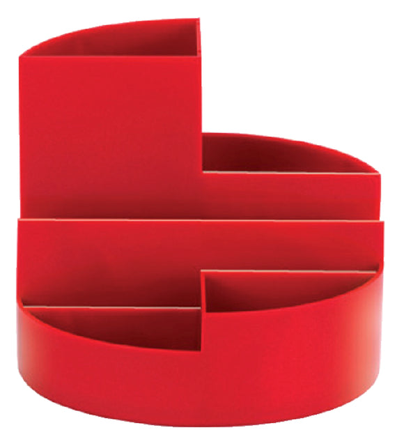 MAUL - Bureaustandaard maul 41176 roundbox 12.5cm rood