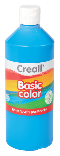 Creall - Pastor Paint Basic 10 Bleu primaire 500 ml | 6 pièces