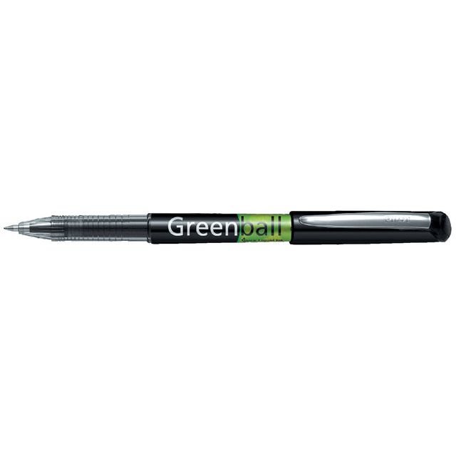 Pilot - Rollerpen pilot greenball begreen m zwart