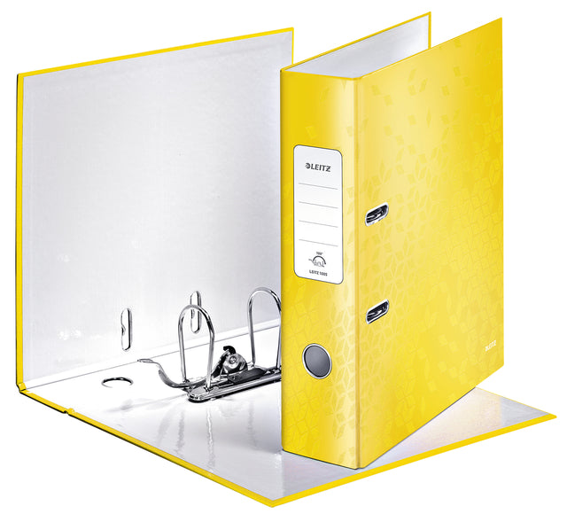 Leitz - Wow Ordner Yellow, Rücken von 8,0 cm