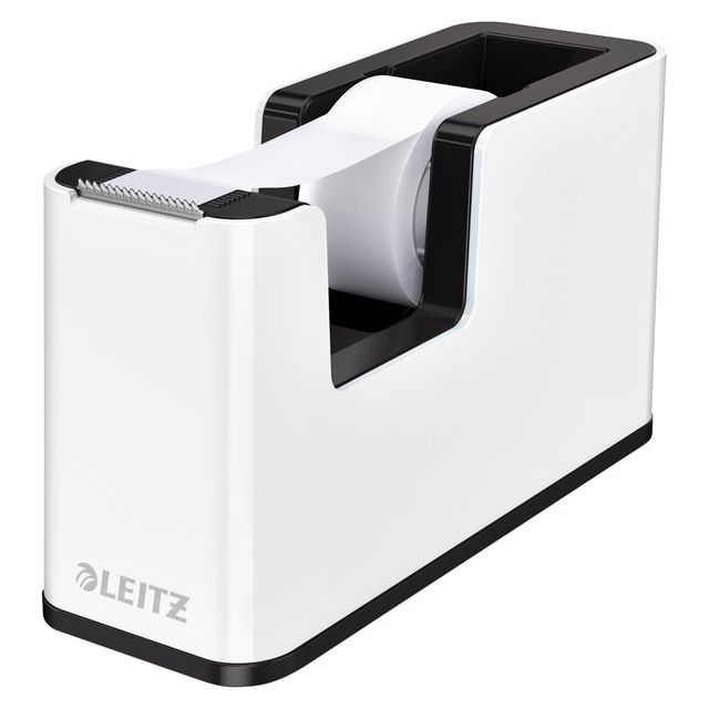 Leitz - support adhésif wow blanc / noir | 4 pièces