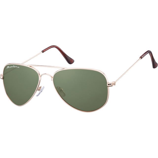 Sonnenbrille Montana 594e Metall Gold