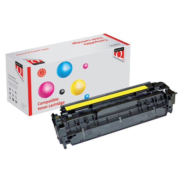 Quantor - Tonercartridge Alternative für CC532A 304a Geel