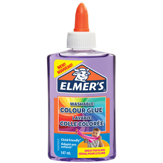 Elmer's - Glue pour enfants transparent 147 ml violet