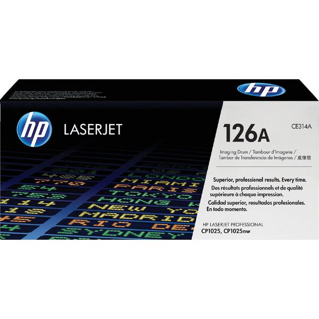 HP - Drum 126a, 14.000 Seiten, OEM CE314A, Schwarz