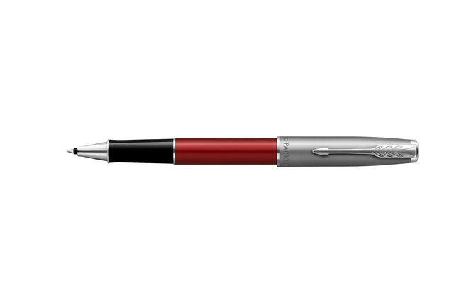 Parker - Rollerpen parker sonnet sand blasted mtl red f