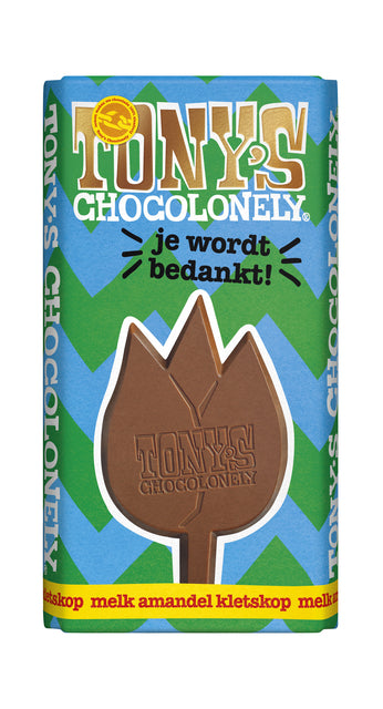 Tony's Chocolonely - Chocolade tony chocolonely je wordt bedankt