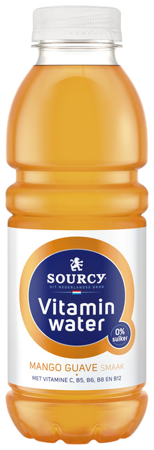 Sourcy - Water vitamin mango/guave fles 500ml | 6 stuks