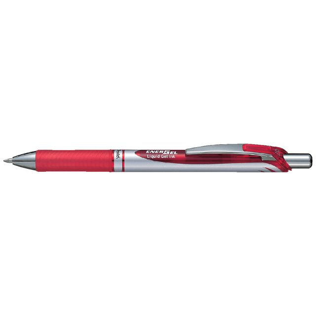 Pentel - Gelschrijver  bl77 energel m rood | 12 stuks