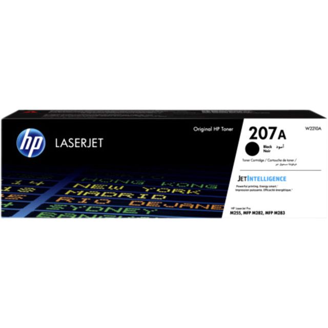 HP - toner 207A, 1.350 pagina's, OEM W2210A, zwart