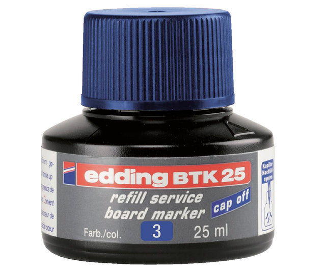 Edding - ViltStift Ink Edding BTK25 pour Whiteboard Blauw