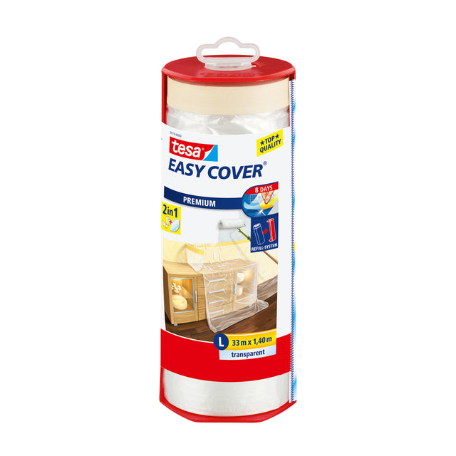 Film de couverture TESA 59179 Dispensateur de couverture facile 1.4MX33M