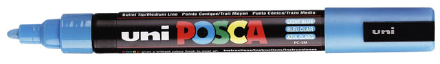 Posca - Verfstift posca pc5m m lichtblauw | 6 stuks