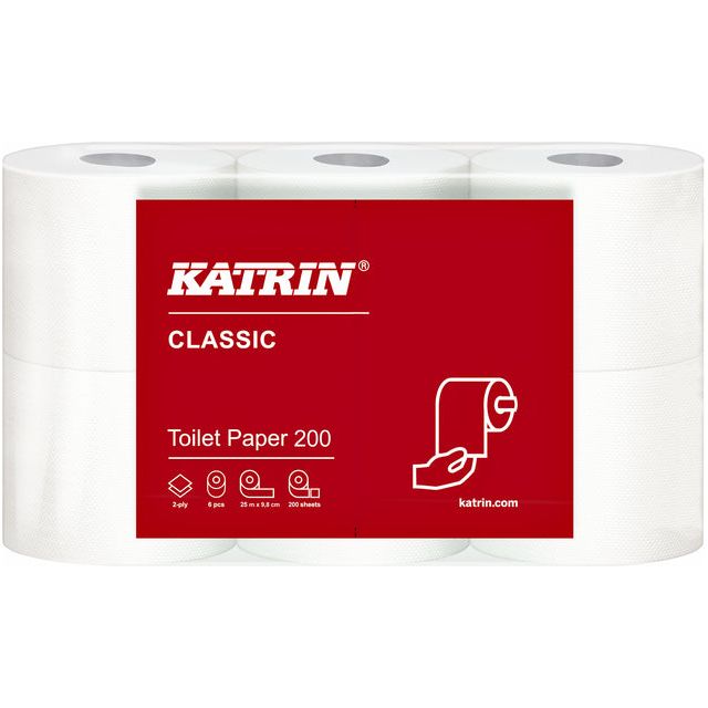 Katrin - Toiletpapier  77152 classic 2lgs 200v 48rol