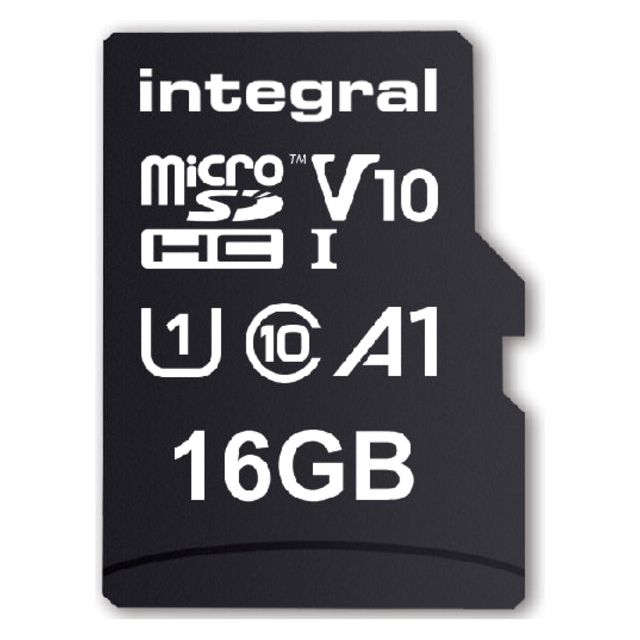 Integral - microSDHC geheugenkaart, 16 GB