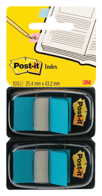 Post -it - Indextabs 680 25.4x43.2 mm Duopack Blue