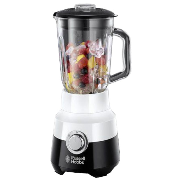 Russell Hobbs - Blender 24721-56 1,5 L en verre blanc / noir | 1 pièce | 2 pièces