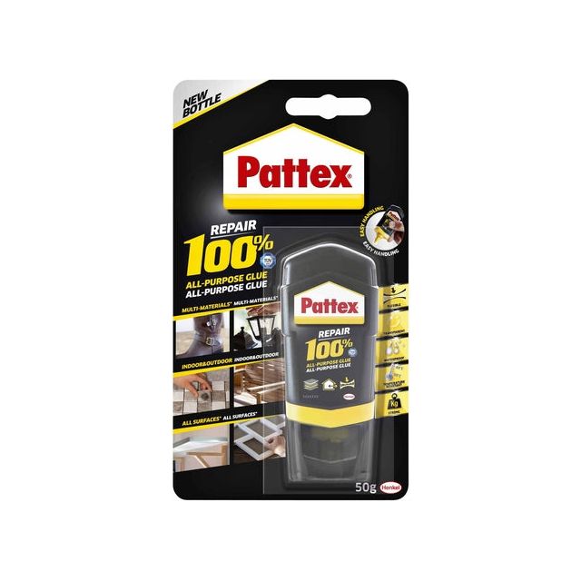 Pattex - Lijm  100% tube 50gram op blister | 12 stuks