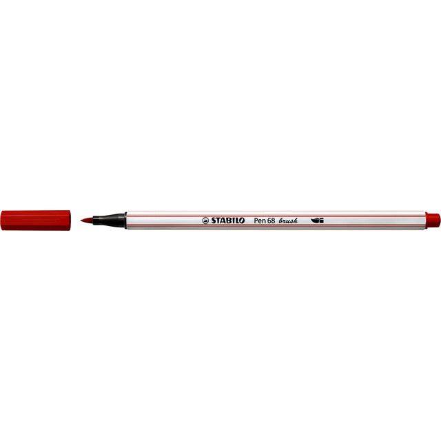 Stabilo - Brushstift pen 68/48 karmijnrood