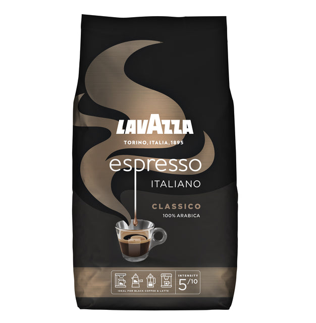 Lavazza - Caxe Caffè Espresso Bonen Black 1000gr