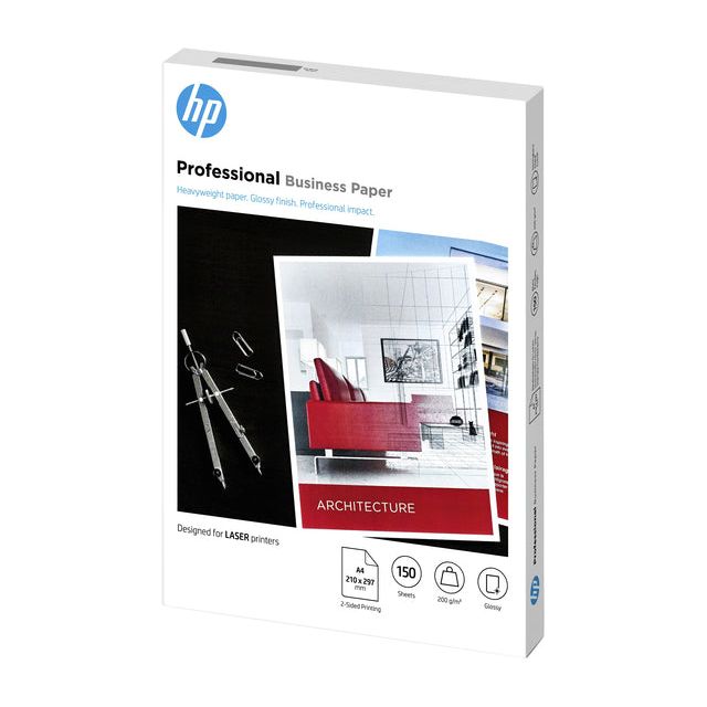 HP - Fotopapier  7mv83a a4 laser 200gr glans