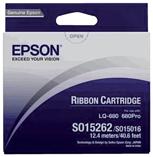 Epson - Lint epson s015262 voor lq-670 nylon zwart