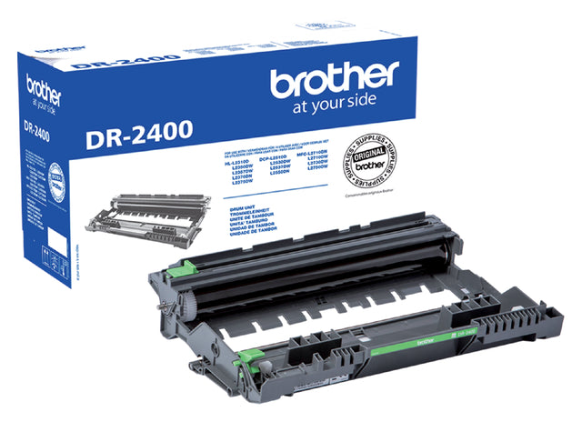 Bruder - Trommel, 12.000 Seiten, OEM DR -2400, Schwarz