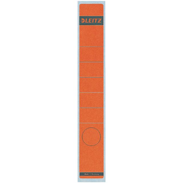 Leitz - Back Label Leitz 1648 39x285mm rot | PAK A 10 Stück | 10 Stück