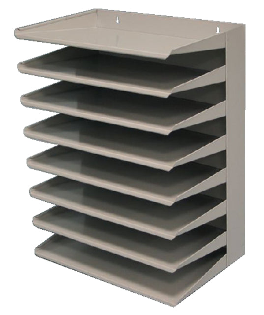 Vepa Bacs - Rack de tri 8-Piece Gray