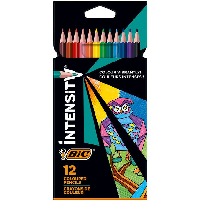 BIC - COURTES DE COLONS INTENSITÉ Assorti Penny à 12 pièces