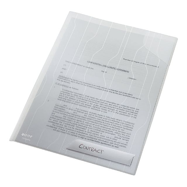 Combifile leitz 4728 Back dur A4 pp transparent