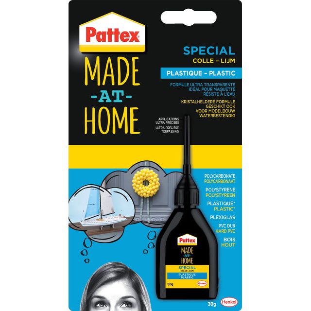 Pattex - Glue Pattex Plastic spécial 20gr | Blister un 1 morceau