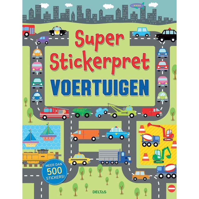 Aufkleberbuch Deltas Super Sticker Fun Vehicles