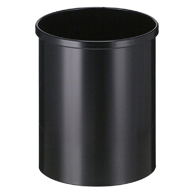 Vepa Bacs - Eko Paper Bin from Metal, Content 15 L, Black